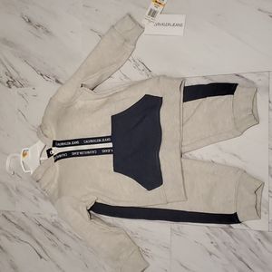 New! Calvin Klein 2 piece Jogging Suit.